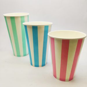 Candy Stripe Paper Cups