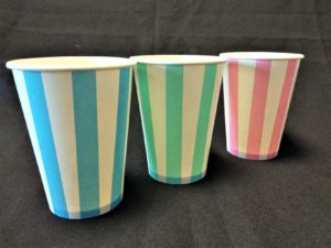 Candy Stripe Paper Cup