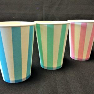 Candy Stripe Paper Cup