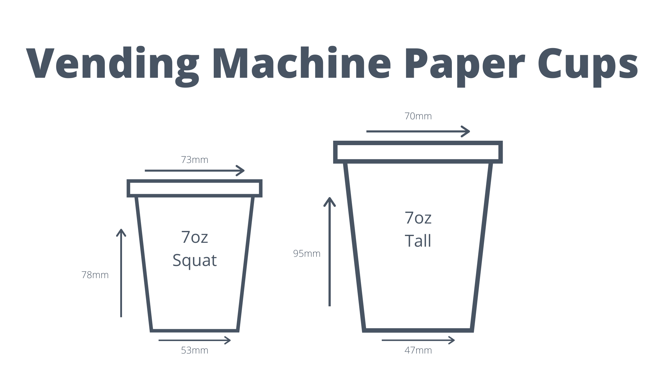 Vending Machine Paper Cups