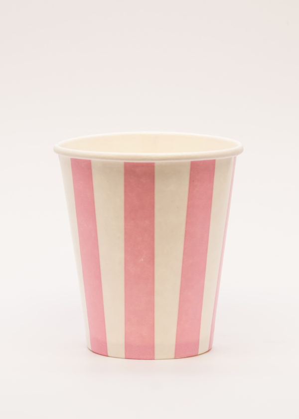 8oz//12oz//16oz White Pink Printed Paper Ice Cream Dessert Container Cups Tubs