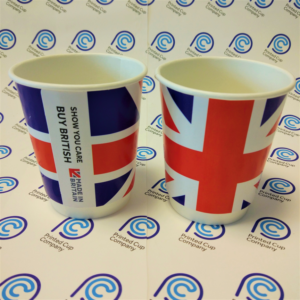 Union Jack Paper Cup