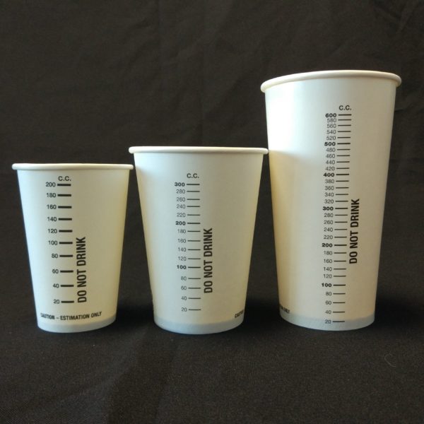 Measuring Cups Paper Cups