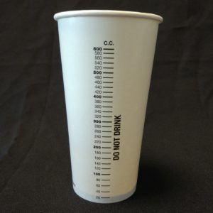 600cc Measuring Cup Paper Cup