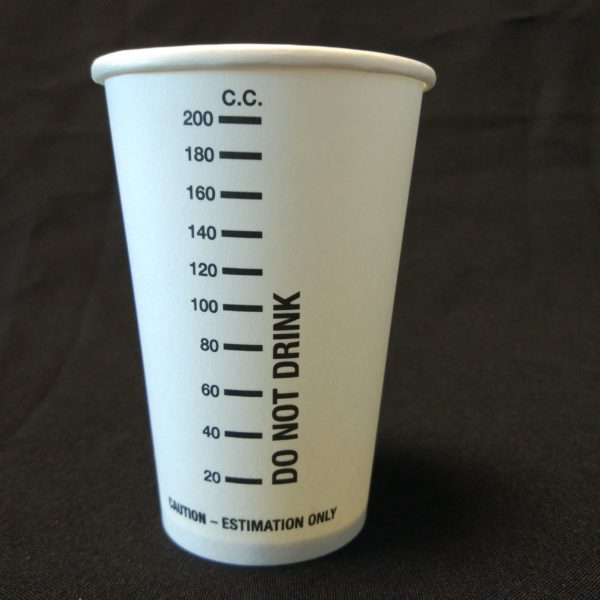 200cc Measuring Cup Paper Cup