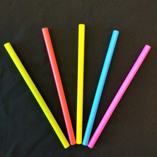 Paper Straws - Neon