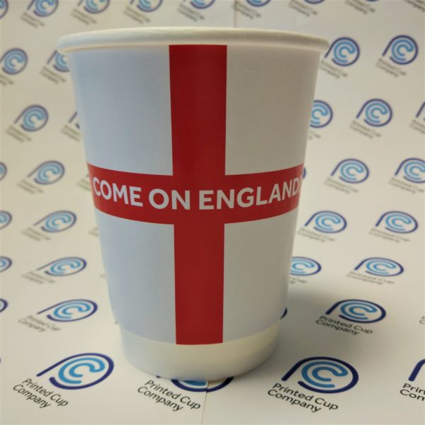 England Flag Paper Cup