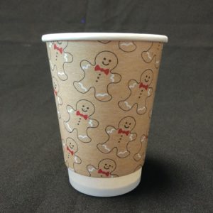 Gingerbread Man Christmas Cup