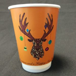 Stag Christmas Cup