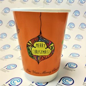 Disposable Christmas Paper Cups