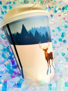 Christmas Deer Paper Cup