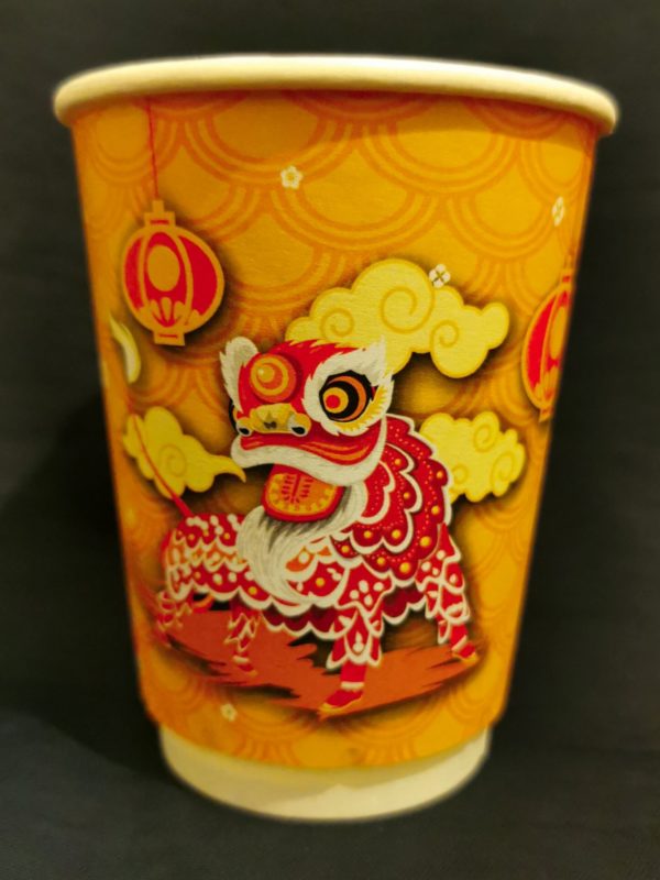Chinese Dragon Paper Cups