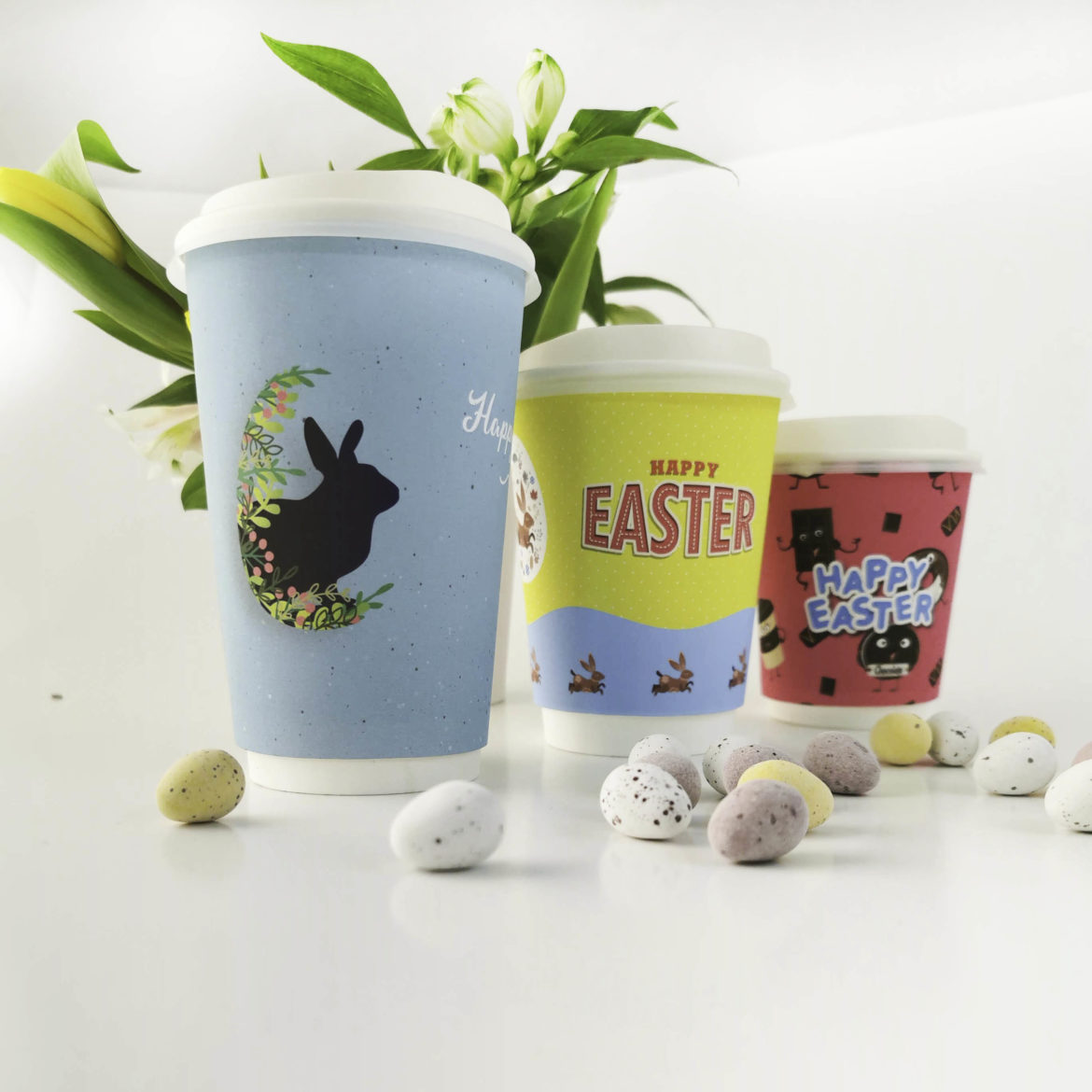 Easter Chocoholic Paper Cups