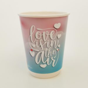 Valentines Day Printed Paper Cups