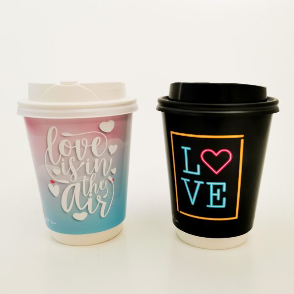 Valentines Day Printed Paper Cups