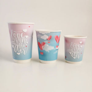 Valentines Day Paper Cups