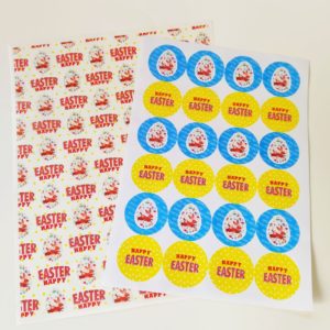 Happy Easter Greaseproof & Stickers