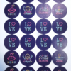 Valentines Day Printed Stickers