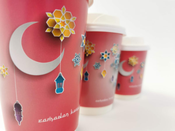Ramadan Printed Paper Cups