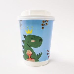 Dinosaur Birthday Party Paper Cups