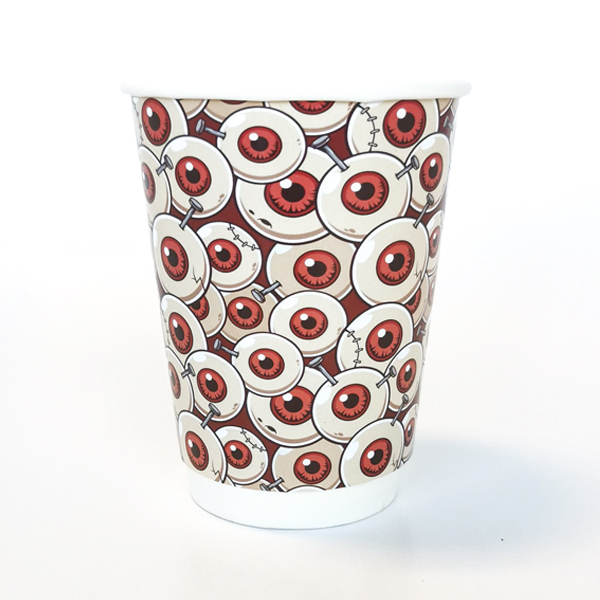 Halloween Eyeballs Paper Cup