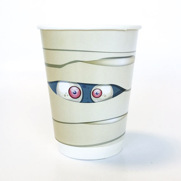 Halloween Mummy Paper Cup